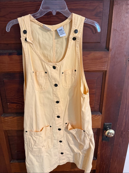 Basic Editions Dresses & Skirts - Butter Yellow, 90s core denim dress
